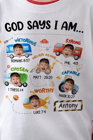 Custom Face Construction Machines - Personalized Photo Shirt