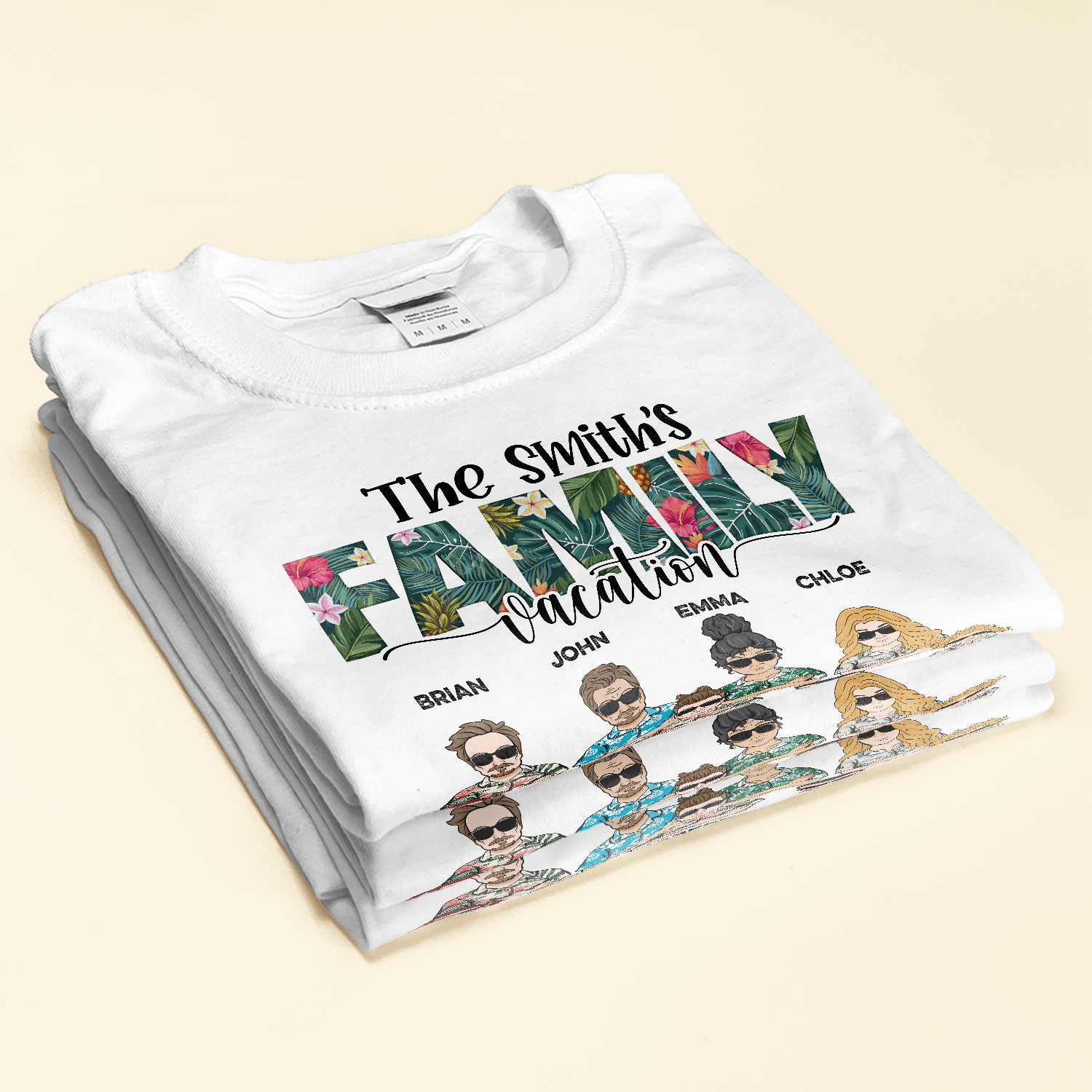 Family Vacation Making Memories Together - Personalized Shirt - Image 2