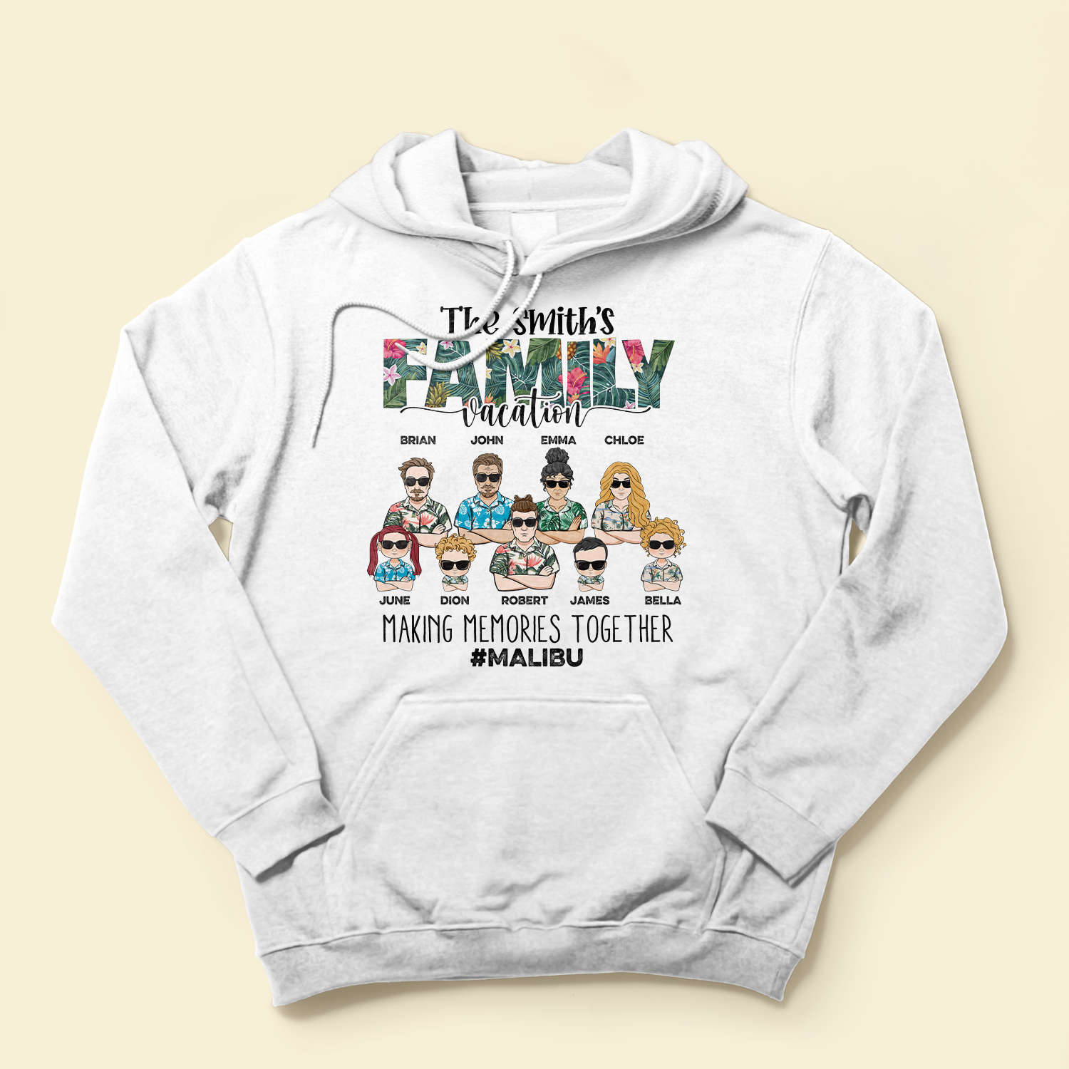 Family Vacation Making Memories Together - Personalized Shirt - Image 4