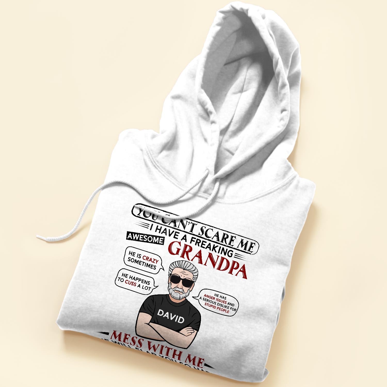 I Have A Freaking Awesome Grandpa - Personalized Shirt - Birthday, Back To School Gift For Grandkids, Grandchildren, Grandson, Granddaughter - Image 5