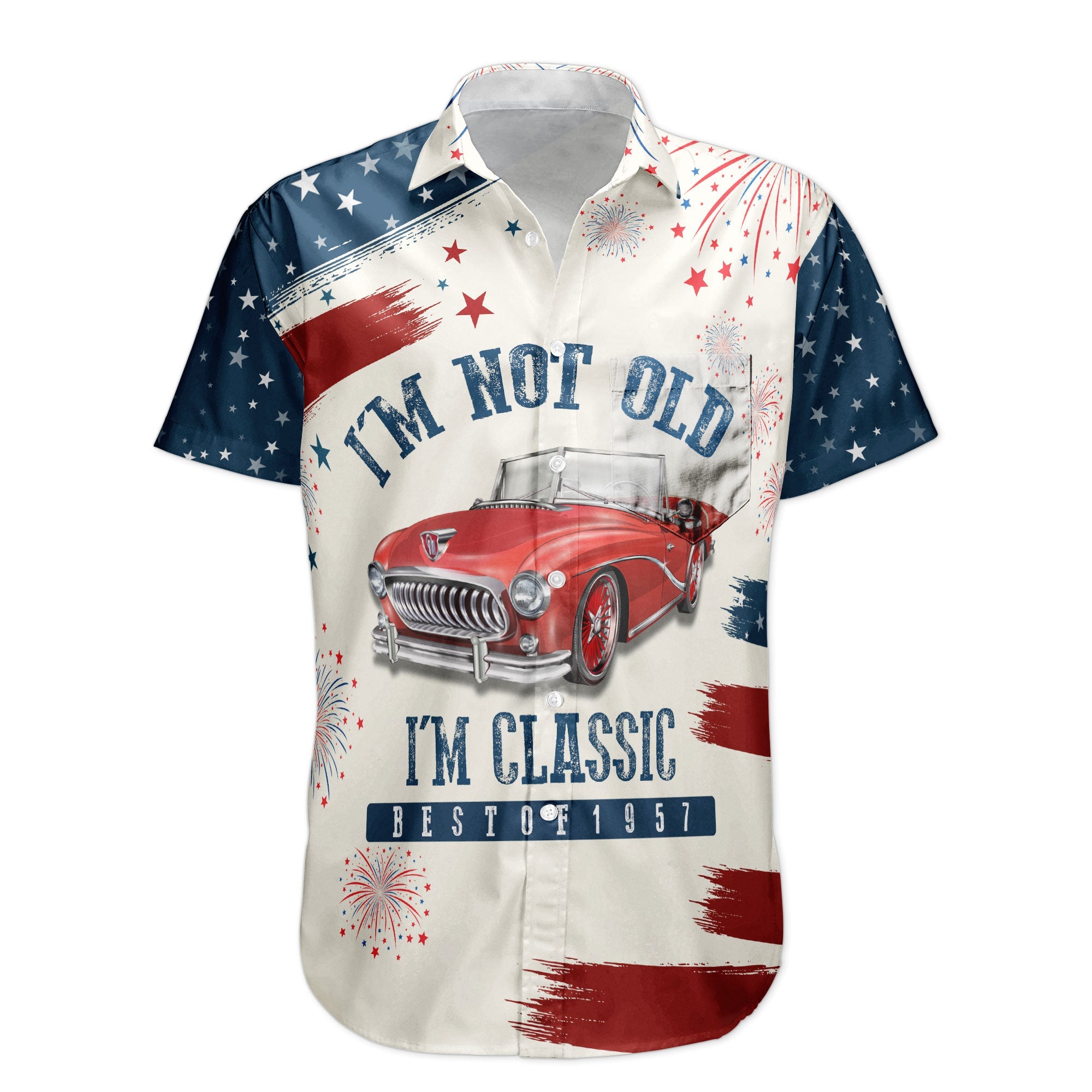 I'm Not Old - Personalized Photo Hawaiian Shirt - Image 2