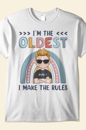 Sibling Squad - Personalized Shirt - Gift For Sibling - Kids Illustration