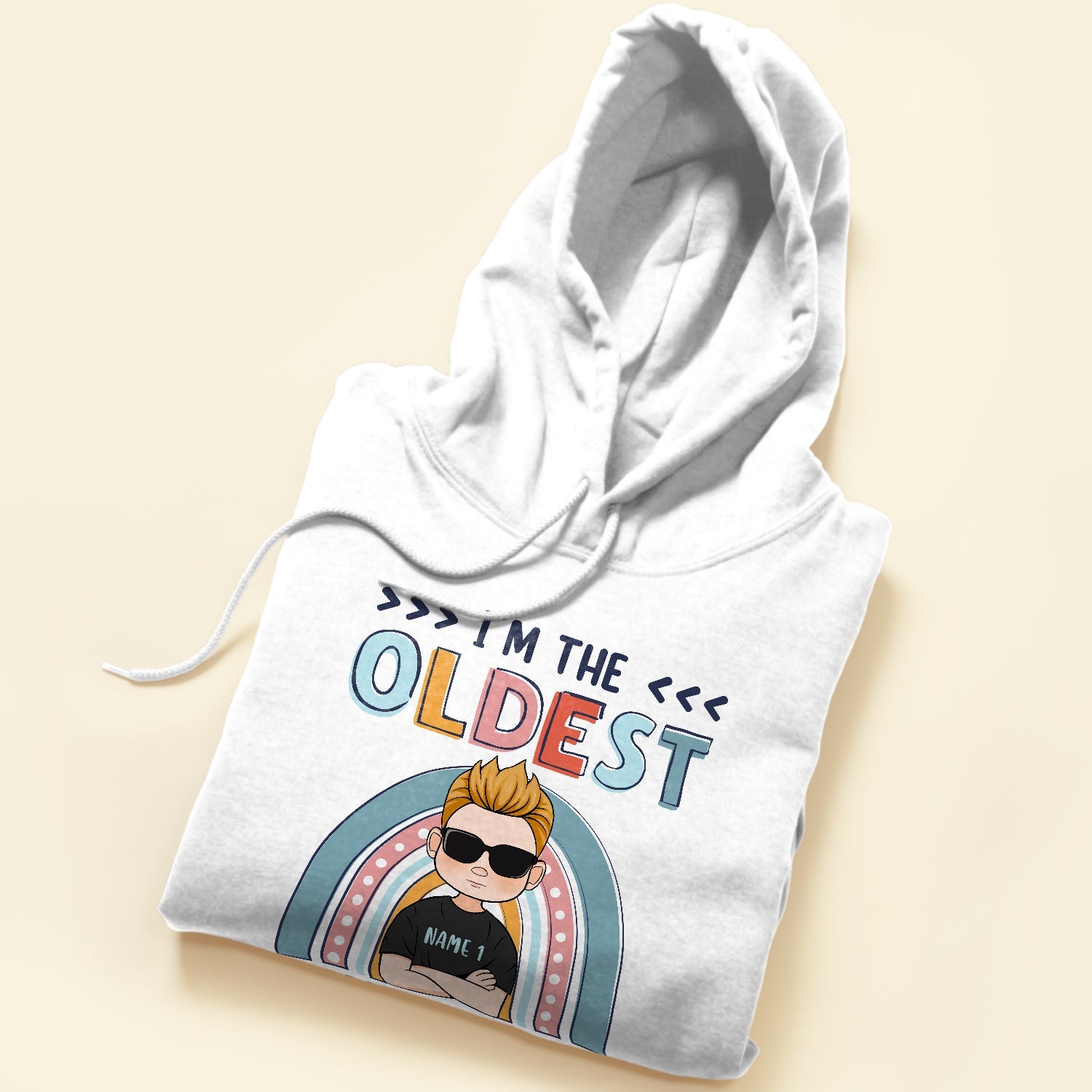 Sibling Squad - Personalized Shirt - Gift For Sibling - Kids Illustration - Image 5